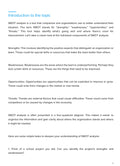 SWOT Analysis – Strategic Thinking & Business Planning | Economics & Entrepreneurship Resource | GRADE 7–10