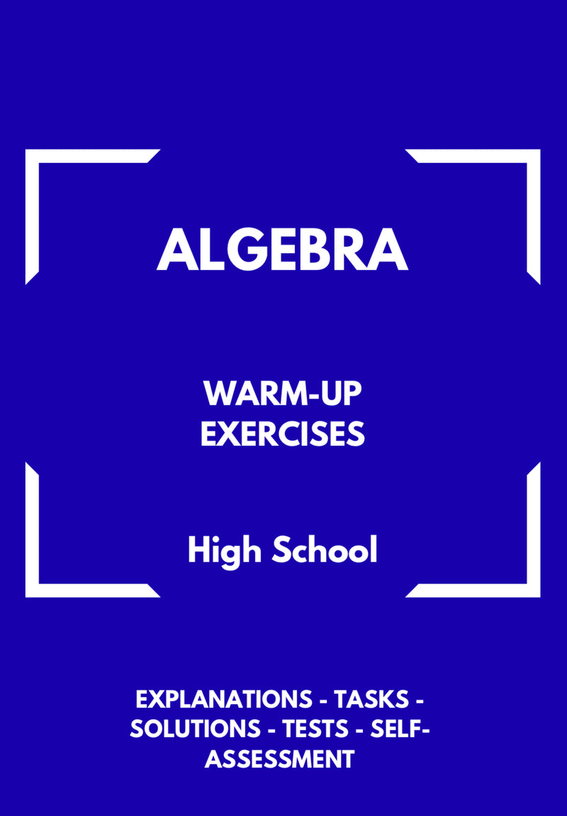 Algebra – Daily Warm-up Exercises | Bell Ringers & Quick Practice | GRADE 5–9
