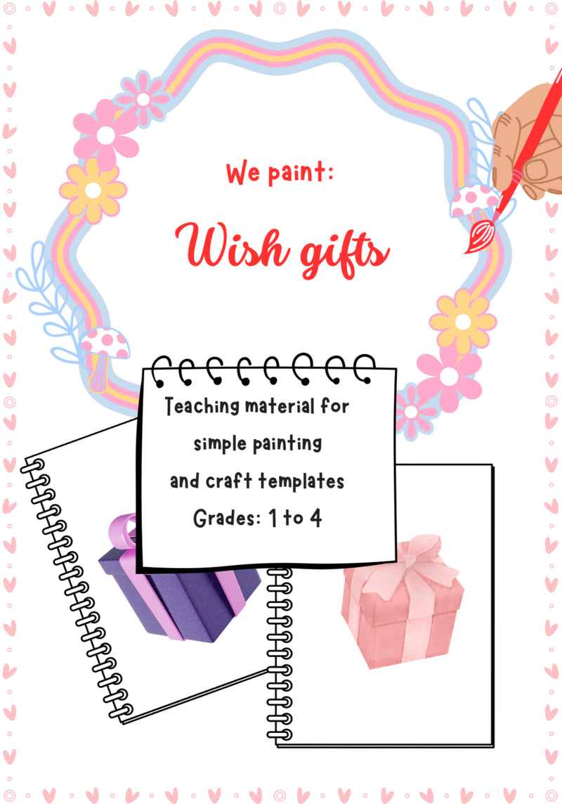 Wish Gifts Art Project – Printable Worksheet for Primary Grades