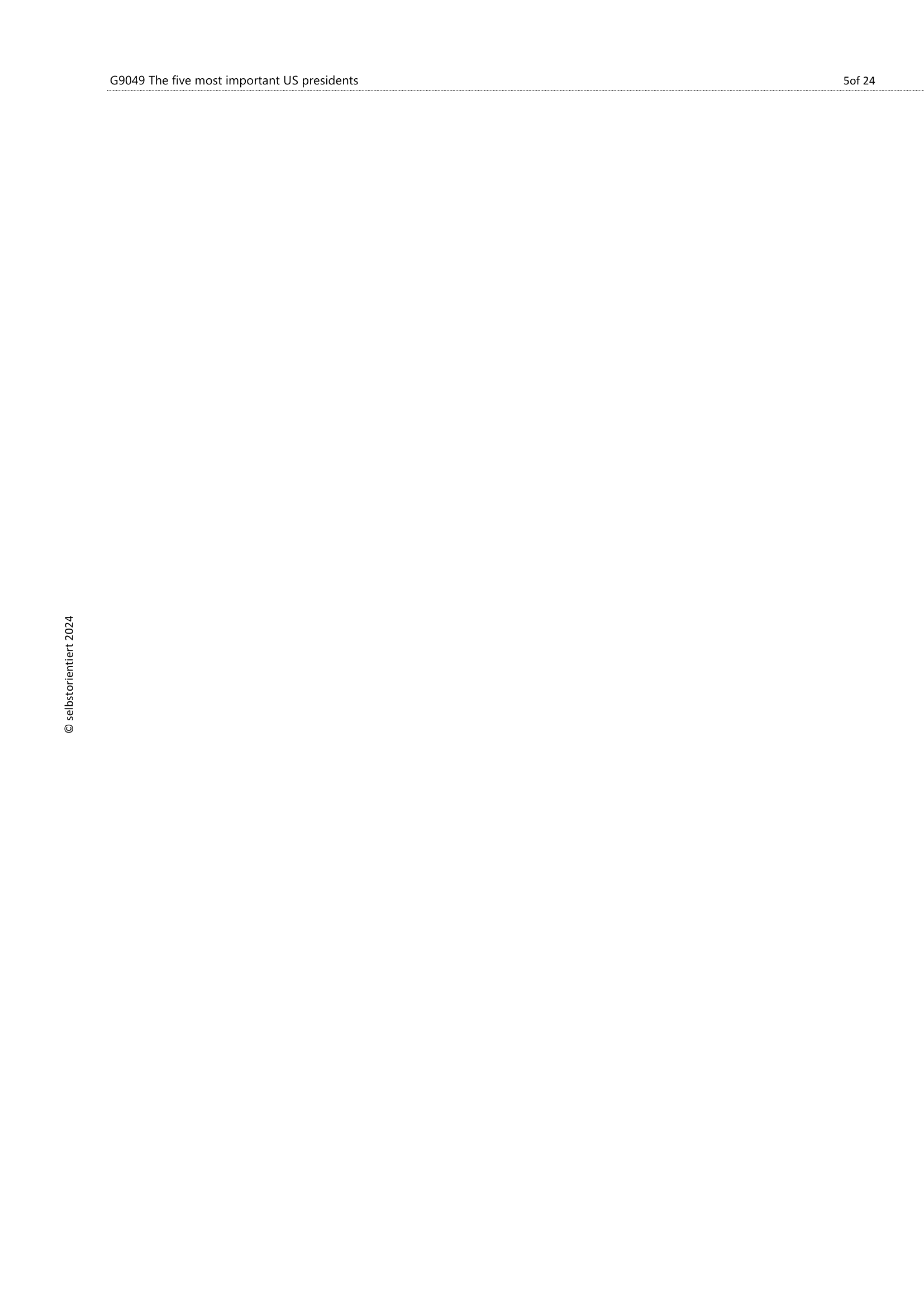 Meet the Presidents – George Washington to Donald Trump (Grades 3–4)