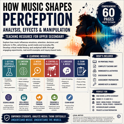 How Music Shapes Perception | Media Literacy, Psychology & Music Analysis