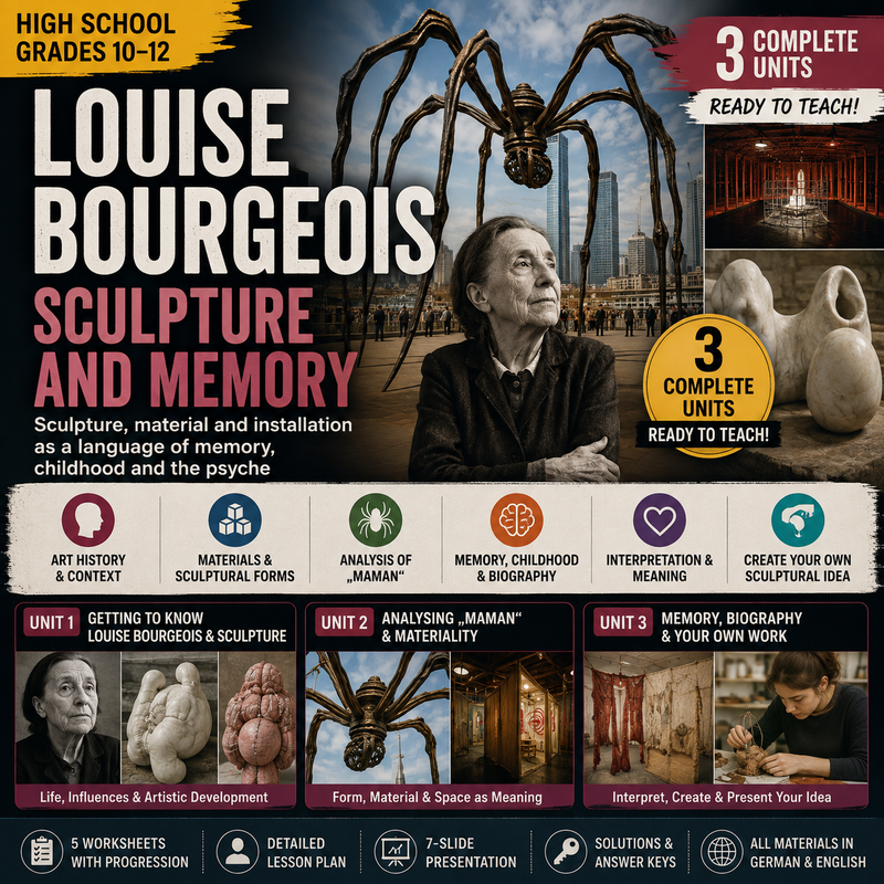 Louise Bourgeois – Sculpture and Memory