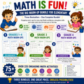 Math Warm-Up Bundle for Grades 1–4