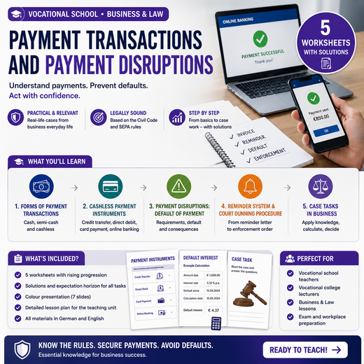 Payment Transactions and Payment Disruptions