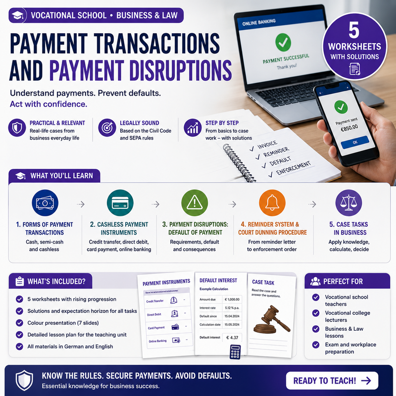 Payment Transactions and Payment Disruptions