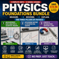 Physics Foundations Bundle | Measurement, Motion & Forces | 3 Complete Units | Grades 5–9