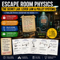 Physics Escape Room – Lever Law & Pulley Systems
