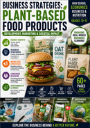 High School Business and Economics teaching resource about plant-based food products, marketing strategies, consumer behavior, sustainability, entrepreneurship, and market analysis.