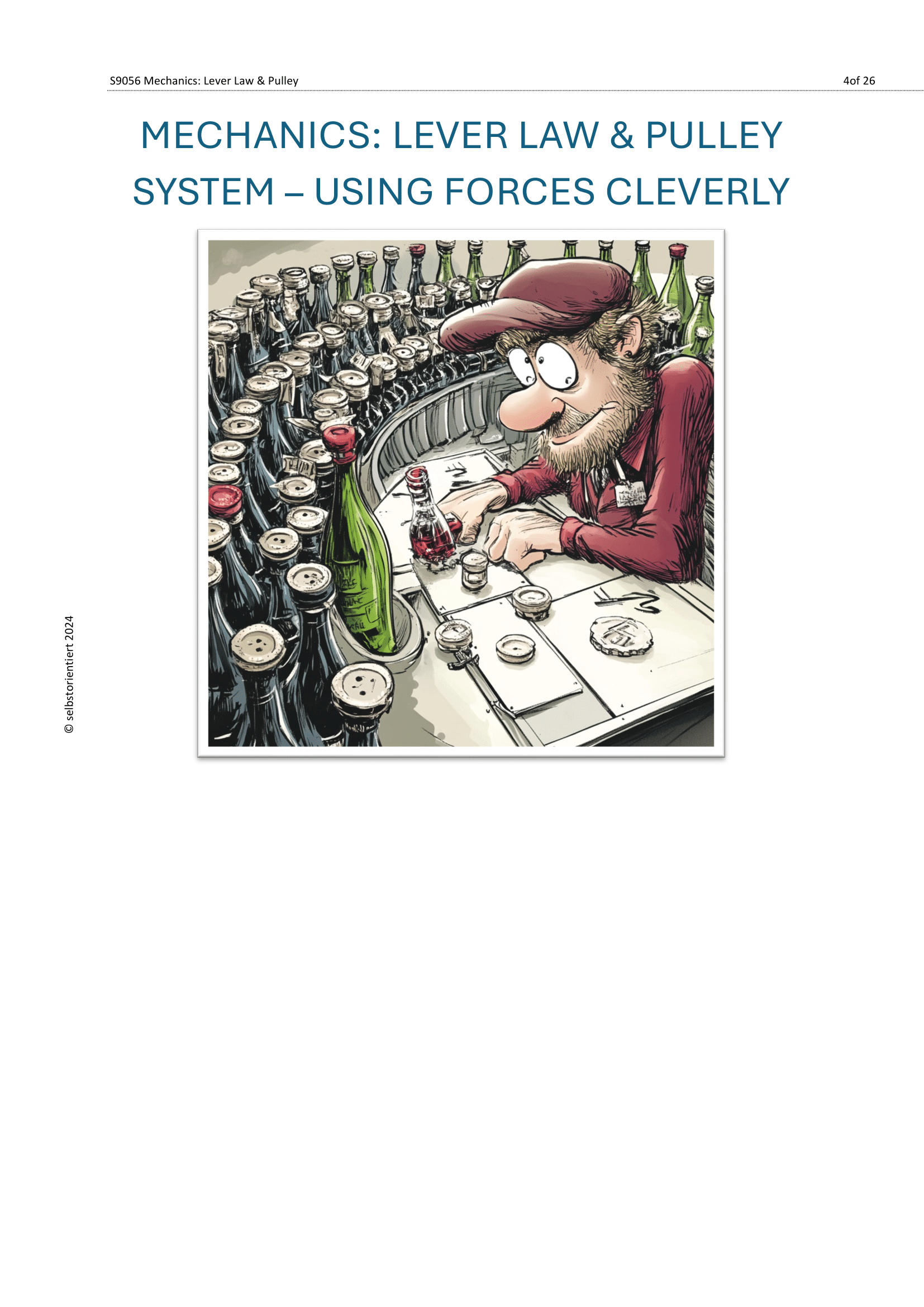 Levers & Pulleys – Physics Resource for Middle School (Grades 7–10)