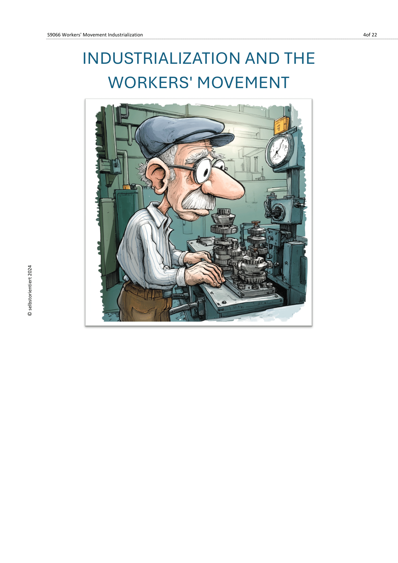 Industrialization & Labor Movements – History Unit Grades 7–9