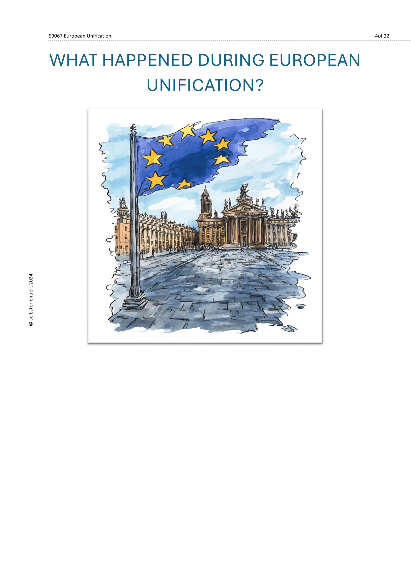 European Integration – Complete Civics & History Unit (Grades 7–9)