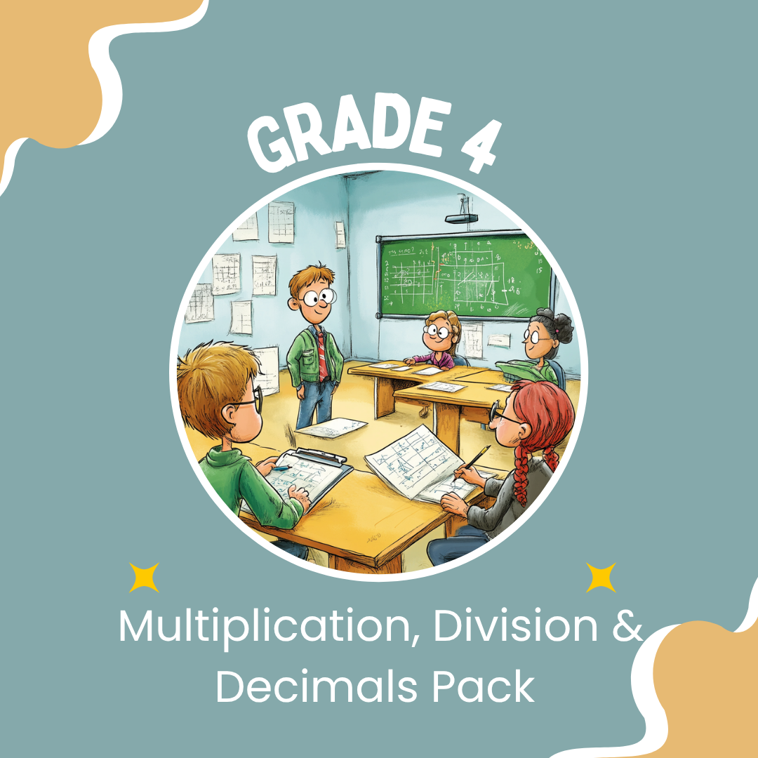 Math Adventure Grade 4 – Place Value to Decimals