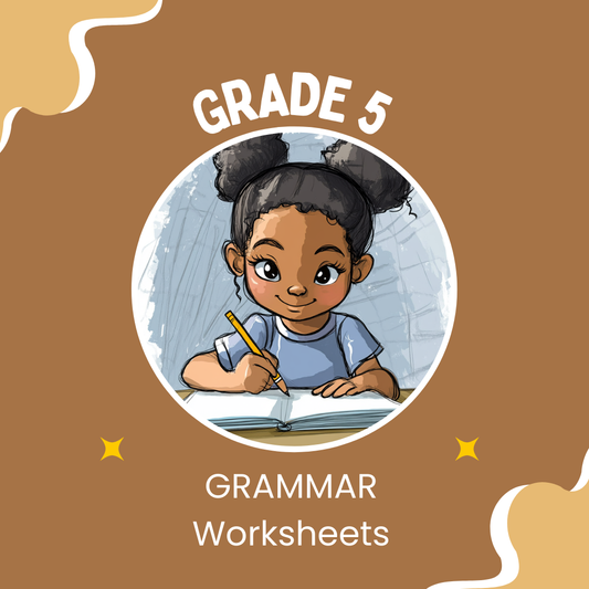 Grade 5 English Grammar – Parts of Speech, Sentence Types & Punctuation