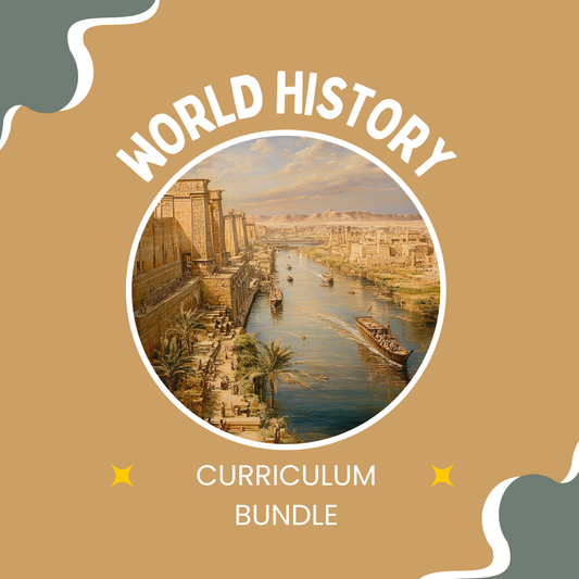 World History: Complete Curriculum Bundle: Projects, Activities & Lessons (1000+ pages)