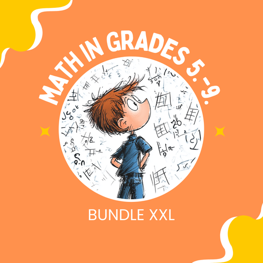 Growing Math Bundle: Grades 5–9 | Middle School Teaching Kit