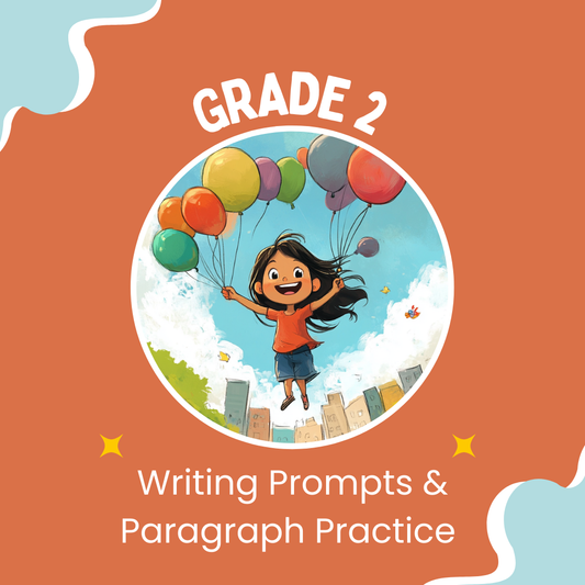 Grade 2 Writing Prompts – Sentence Starters & Creative Tasks